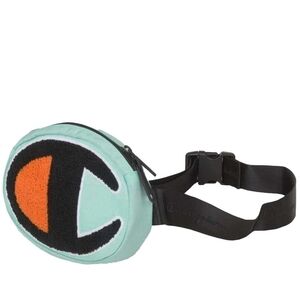 CHAMPION Multi Purpose Belt Bag, Adjustable Logo Strap, Snap Buckle, Zip Closure
